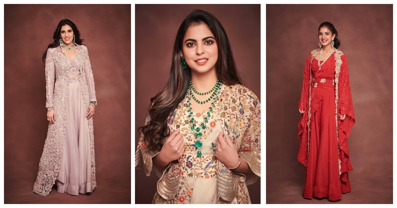 #AmbaniBash – 3 Stunning Bridesmaids Inspiration by Anamika Khanna