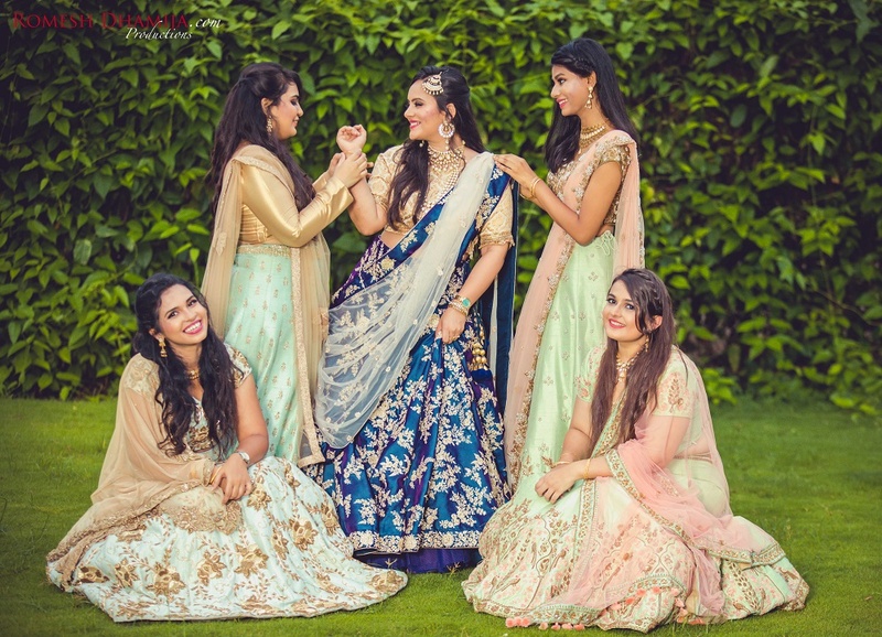 Mumbai’s Biggest Wedding Labels Came Together For This Bride-And-Bridesmaids Photoshoot And It Is Beyond Gorgeous!