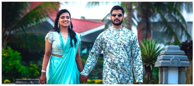 Bharat & Shreya Visakhapatnam : Understated decor, classy outfits and a sizzling chemistry- this couple showed us how its done!