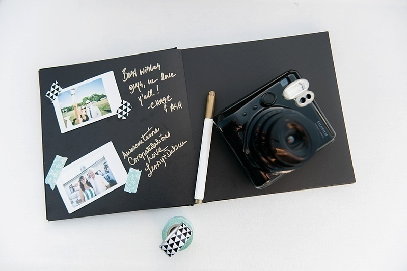 POLAROID STYLE WEDDING PHOTO ALBUM