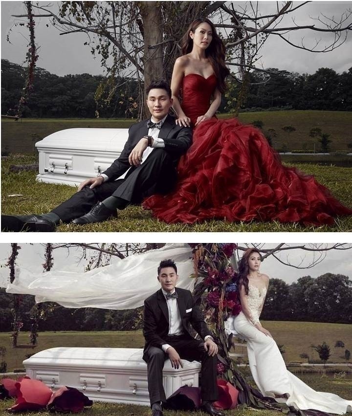 GOTHIC WEDDING PHOTO IDEAS