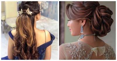 5 Brides who Flaunted Gorgeous Reception-worthy Hairstyles Sans any Flowers