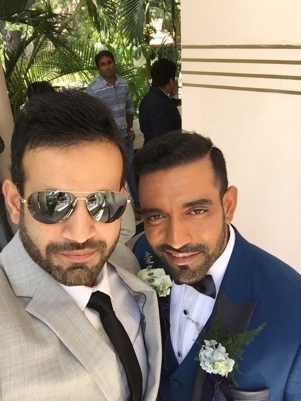 Robin Uthappa and Sheetal Goutham 