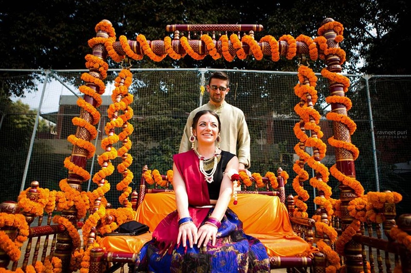 Indo-Western Cross-Cultural Wedding Held at Grand Vasant Kunj, Delhi