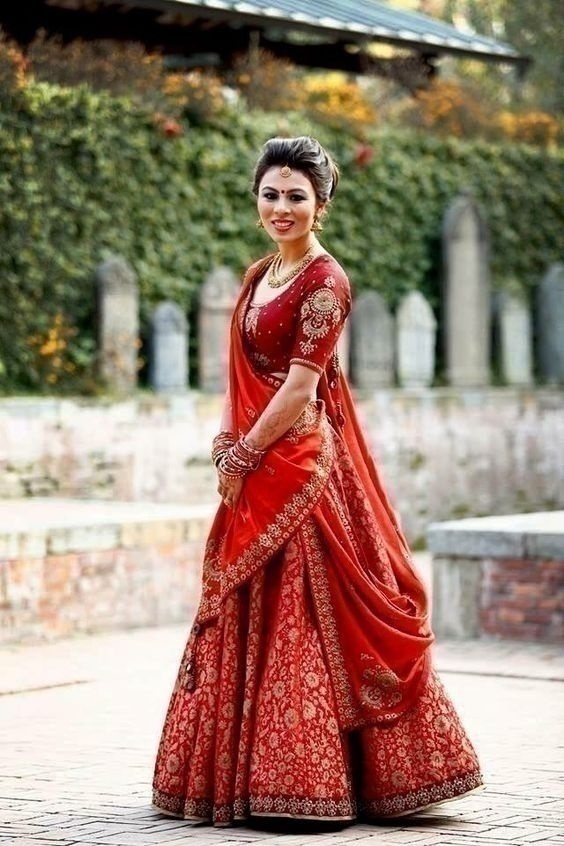 wedding lehenga style