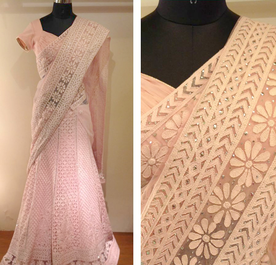 chikankari lehengas online