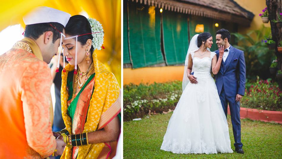 Bageshree & Jeff’s Triple Whammy Cross-Cultural Indian Wedding
