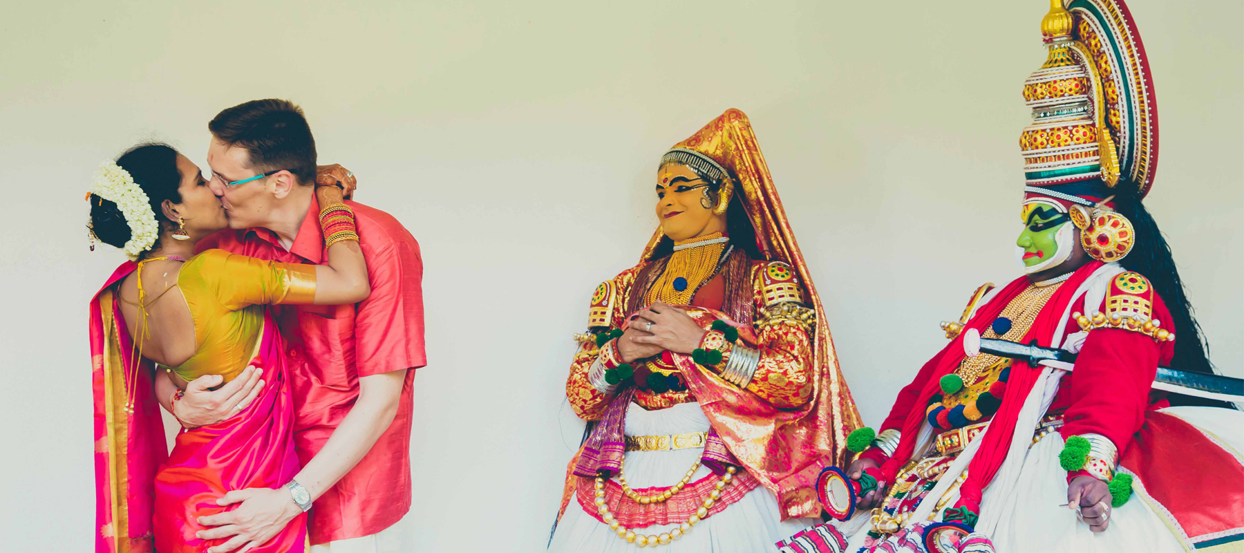 Cross Cultural Wedding Celebration held at Ramada Plaza Beach Resort, Kochi